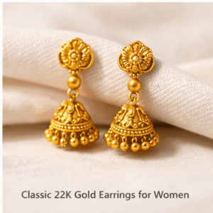 Classic 22K Gold Earrings for Women